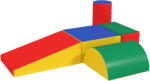 HOMCOM Set Construcții Moi pentru Copii 1-3 Ani cu 5 Blocuri, Multicolor | Aosom Romania (3D0-004V02MX)