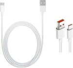 Xiaomi USB 2.0 Type C Töltő/adatkábel Fehér 1m 57983130650 (57983130650)