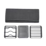Heinner Prosoape Bucatarie SUPORT SCURGATOR DE VASE CU COVORAS 4 PC (hr-dshtwl-4pc) Prosop