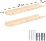Springos fali polc 90 x 15 cm 2 db (WF0021)