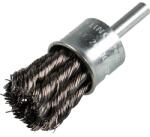 Klingspor Csapos ecsetkefe fonott egysoros 30 x 6mm 0.35 acél (358344)