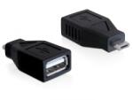 Delock Адаптер от USB micro-B към USB 2.0-A с гайка (65296)
