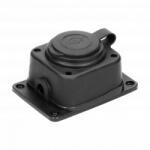 ORNO ORNO, OR-AE-13164(GS), Distribuitor din cauciuc 1 priză, rezistent la șocuri, , 230V, 16A, IP44, 50X68X96mm (OR-AE-13164(GS))