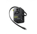 Baseus EnerCore CG11 univerzális utazó adapter 70W fekete (E0307E00) (E0307E00)