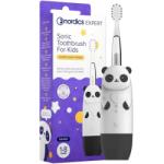 Nordics Periuta de dinti sonica pentru copii Nordics CA2610 Panda, 4 moduri, Baterie AAA, Pulsatie usoara, Timer, Alerta zone, Memorie, Negru (CA2610 - black) Periuta de dinti electrica
