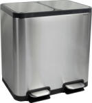Maul Szemeteskuka 40 l Nemesacél (Sz x Ma x Mé) 460 x 492 x 378 mm Fekete, Ezüst 1 db (9502294) (9502294)
