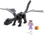 Mattel Minecraft, End Dragon, set de joaca, lumini, sunete si ceata Figurina