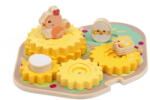 Chicco Chicco, My Wood Friends, puzzle din lemn cu gaini Figurina
