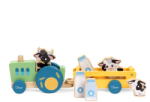 Chicco Chicco, My Wood Friends, tractor agricol din lemn