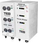TED Electric Stabilizator TED Electric, retea maxim 300KVA-SVC cu servomotor trifazat-trifazat TED007469 (A0117032)
