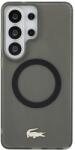 Lacoste Husa Lacoste Shockproof Gold Frosted Logo cu MagSafe compatibila cu Samsung Galaxy S26 Ultra, Negru (3666339611941)