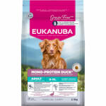 EUKANUBA 2x2, 3g Eukanuba Special Care Mono-Protein Adult kacsa száraz kutyatáp
