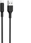 hoco. X25 USB-Type-C adatkábel, gyorstöltő, 100cm, fekete (X25_TYPE_1M_B)