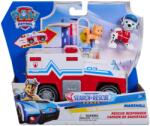PAW Patrol Set de joaca vehicul si figurine, Paw Patrol, Search and Rescue Responder, Marshall, 20155159