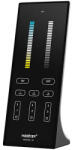 MiLight Y2 Group Control csoport (3 zónás) távirányító CCT LED szalag színhőmérséklet szabályzásához (Milight Y2 black CCT vertical remote)