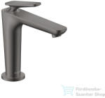 Hansgrohe AXOR CITTERIO C 125 hidegindításos mosdó csaptelep nem zárható leeresztővel, polírozott fekete króm 49040330 (49040330)