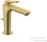 Hansgrohe AXOR CITTERIO C 125 hidegindításos mosdó csaptelep automata leeresztővel, polírozott arany hatású 49030990 (49030990)