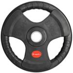 inSPORTline Gumírozott olimpiai súlytárcsa inSPORTline Graton OL 20 kg 50 mm, fokozott kopásállóság, ergonomikus forma, magas tartósság Súlytárcsa