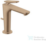 Hansgrohe AXOR CITTERIO C 125 hidegindításos mosdó csaptelep automata leeresztővel, szálcsiszolt vörös arany hatású 49030310 (49030310)