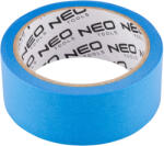 NEO TOOLS Ragasztószalag festőszalag kék, papír, precíziós, időjárásálló, 14napig UV álló, nyílászárókhoz, 38mm x 25m (56-070) - szerszamparadicsom