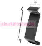 Rodelux alumínium terasz vízvető toldóelem 4 cm natúr (OKAP8-45T-N)