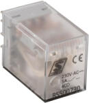 Schrack Dugaszolható relé, 4 váltó, 5A, 230VAC, S-Relé RS5 (RS500730--) (RS500730--)