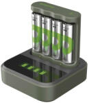 EMOS B50444D GP Akkumulátor töltő B441 + Speed Dock + 4 x AA 2100 mAh (1604844112)