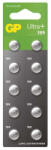 EMOS B1389 GP Ultra Plus Alkáli gombelem LR54 (189F) 10db/bliszter (1041018910)