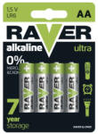 EMOS B7921 RAVER Alkáli elem AA 4db/bliszter (1320214000)
