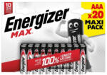 Energizer Elem AAA mikro LR03 Max 20 db/csomag, Energizer (EMAAAP20) - mystock