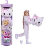 Mattel Barbie CUTIE REVEAL Barbie Édes masnikkal Lila Cica (25JJP64)