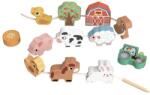 Tooky Toy Fűzős állatok farm pasztell (TP512)
