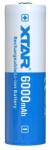 XTAR 21700 3, 6V 6000mAh 10A védelemmel ellátott Li-ion akkumulátor (XTAR-21700-6000mAh) - vartaelembolt