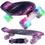 Stator Gördeszka 56cm Led Világító Kerekek ABEC-7 100kg-ig Fishboard (Z512)