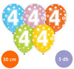 GoDan S. A Lufi, évszámos pöttyös (4) 5 db/csomag/vegyes színekben