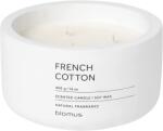 blomus Ароматна свещ FRAGA размер XL - аромат French Cotton - цвят Lily White (BLOMUS-65954)