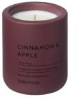 blomus Ароматна свещ FRAGA, размер S - аромат Cinnamon & Apple - цвят Port (BLOMUS-66455)