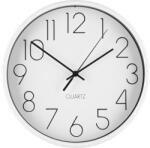 4LIVING Часовник за стена Hour - цвят бял - Ø 25 см (TB-4Living-628154) Будилник