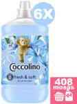 Coccolino Blue Splash öblítő 6x1, 7 liter [408 mosás]