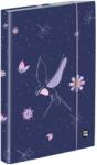 KARTON P+P A4 Flowers füzettartó box (OXYBAG_5-75026)