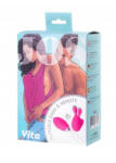 JOS Vita vibrációs ujjtojás és kiegészítő precíz stimuláció 8, 5 cm és 8 cm rózsaszín szilikon