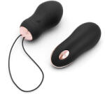 So Divine Vibrációs tojás Távirányítós, 3 sebesség, 7 mód 7 cm fekete