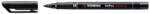 STABILO Alkoholos filc, 1 mm, STABILO OHPen M-843/46, fekete (AFSM84346F)