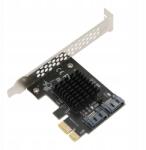  Vezérlő Adapter Pci-e Kártya Sata 3.0 6GBPS Számítógépekhez (2612230078511)