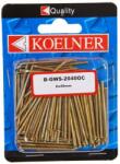 Koelner Horganyzott Asztalosszegek Fához 2, 0X40MM 100DB Erős (4905246270872)