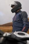 Richa Geacă Moto Bărbați de Primăvară / Toamnă din Textil RICHA TAURUS · Albastru