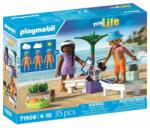 Playmobil - Jucarie de rol Cuplu de tineri la plaja (4008789719089)