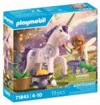 Playmobil - Jucarie de rol Figurina de colectie unicornul Lucky Lavender si zana (4008789718433)