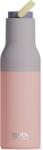 Asobu Sticlă termică cu pai Metro 600 ml, roz pastel (SBV34PO)