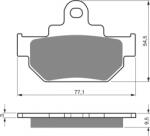 GOLDFREN Placute de frana GOLDFREN S3 (14298)